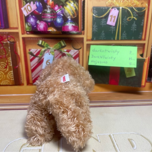 1 BRAND NEW GUND MINI MUTTSY PLUSH DOG ORNAMENT TOY APPROX 4” PRICE FIRM - Picture 4 of 15